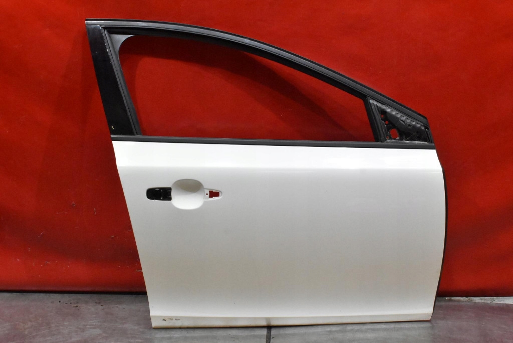 door right front front WHITE SOLID VOLVO V40 2 II 5D HB 12-16