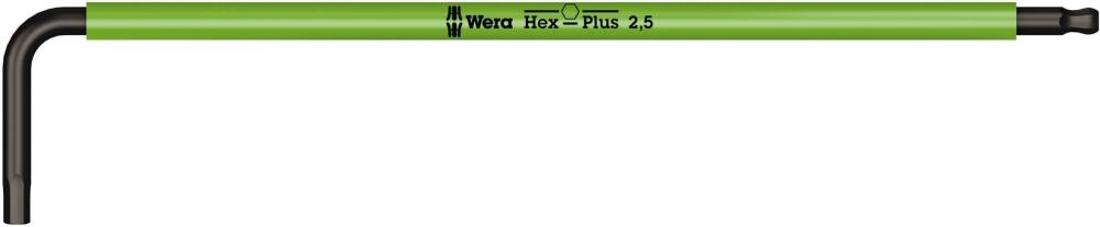 

Klucz imbusowy kątowy z kulką Hex-Plus 2,5mm Wera