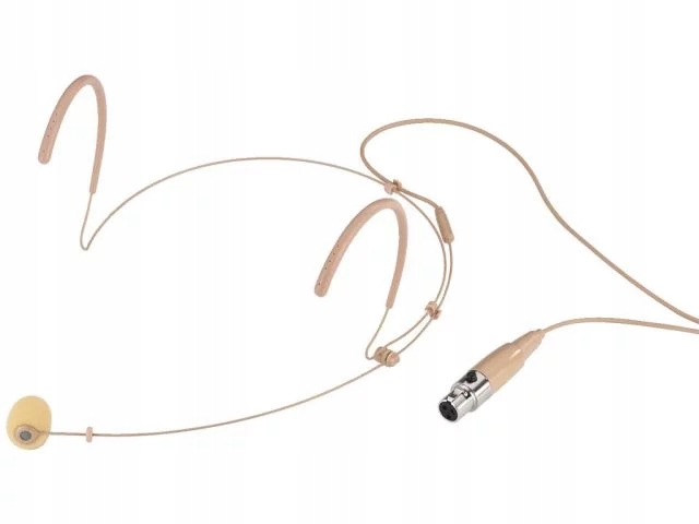 Monacor HSE-132/SK – velmi lehký náhlavní mikrofon