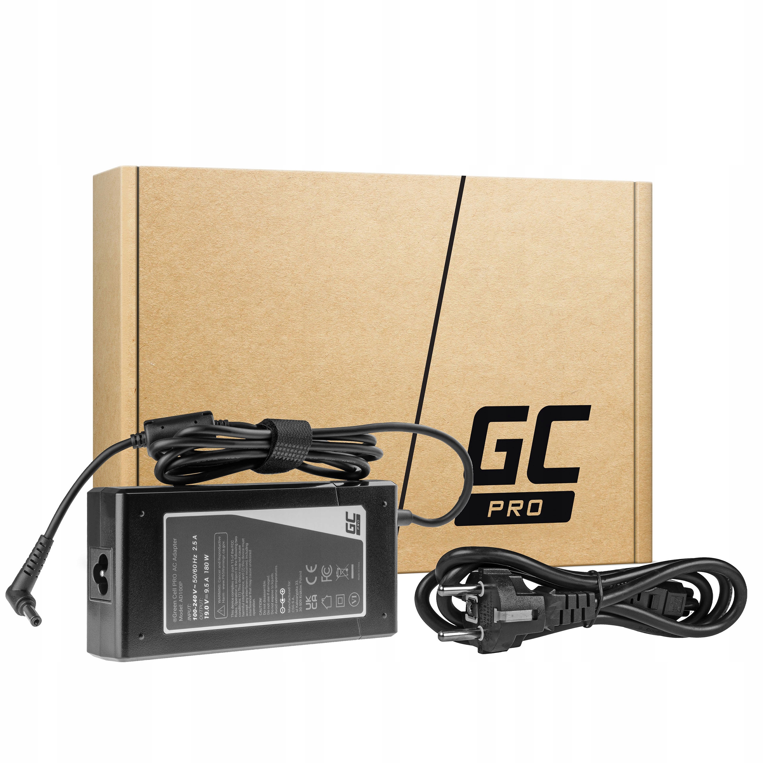 

Zasilacz Ładowarka 180W do Msi 19V 9.5A 5.5-2.5mm