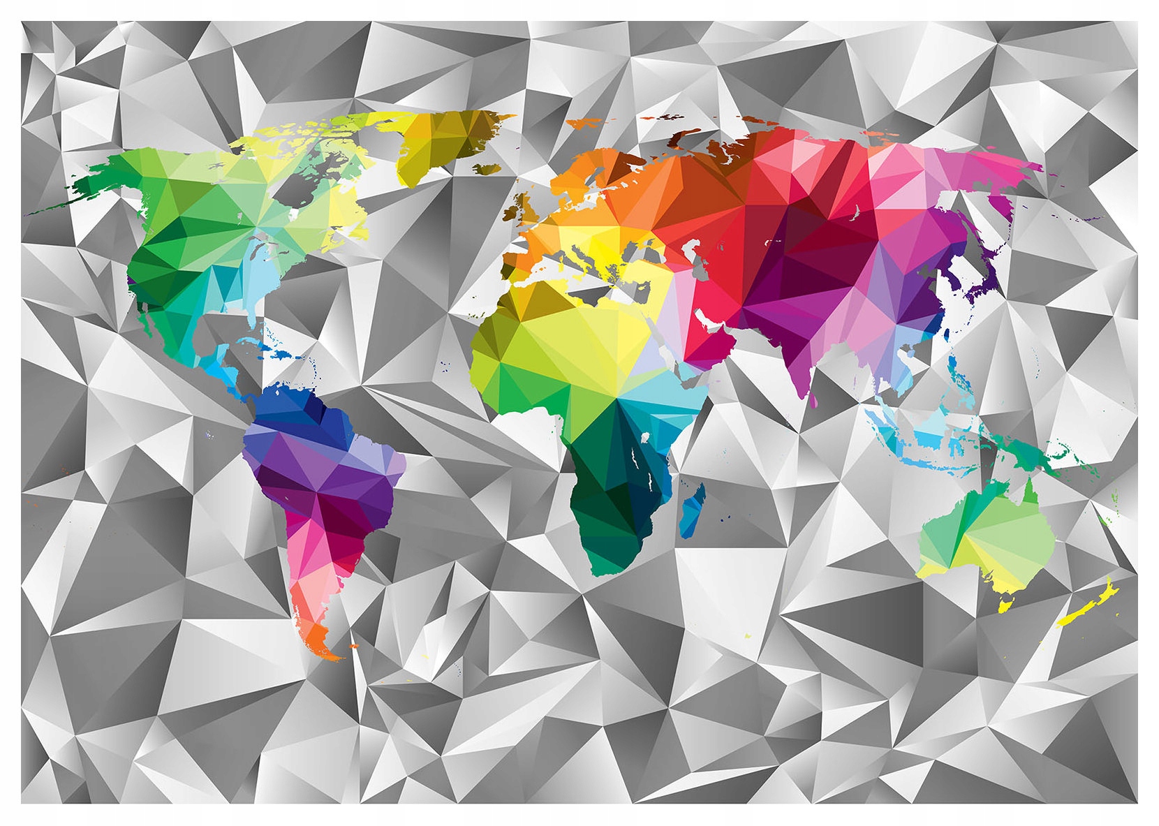 Fototapeta Mapa světa moderní do obývacího pokoje dětské ložnice 350x250 lepidlo