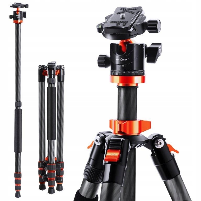 TRIPOD/STATYW Monopod K&F CARBON 162cm SA254C1