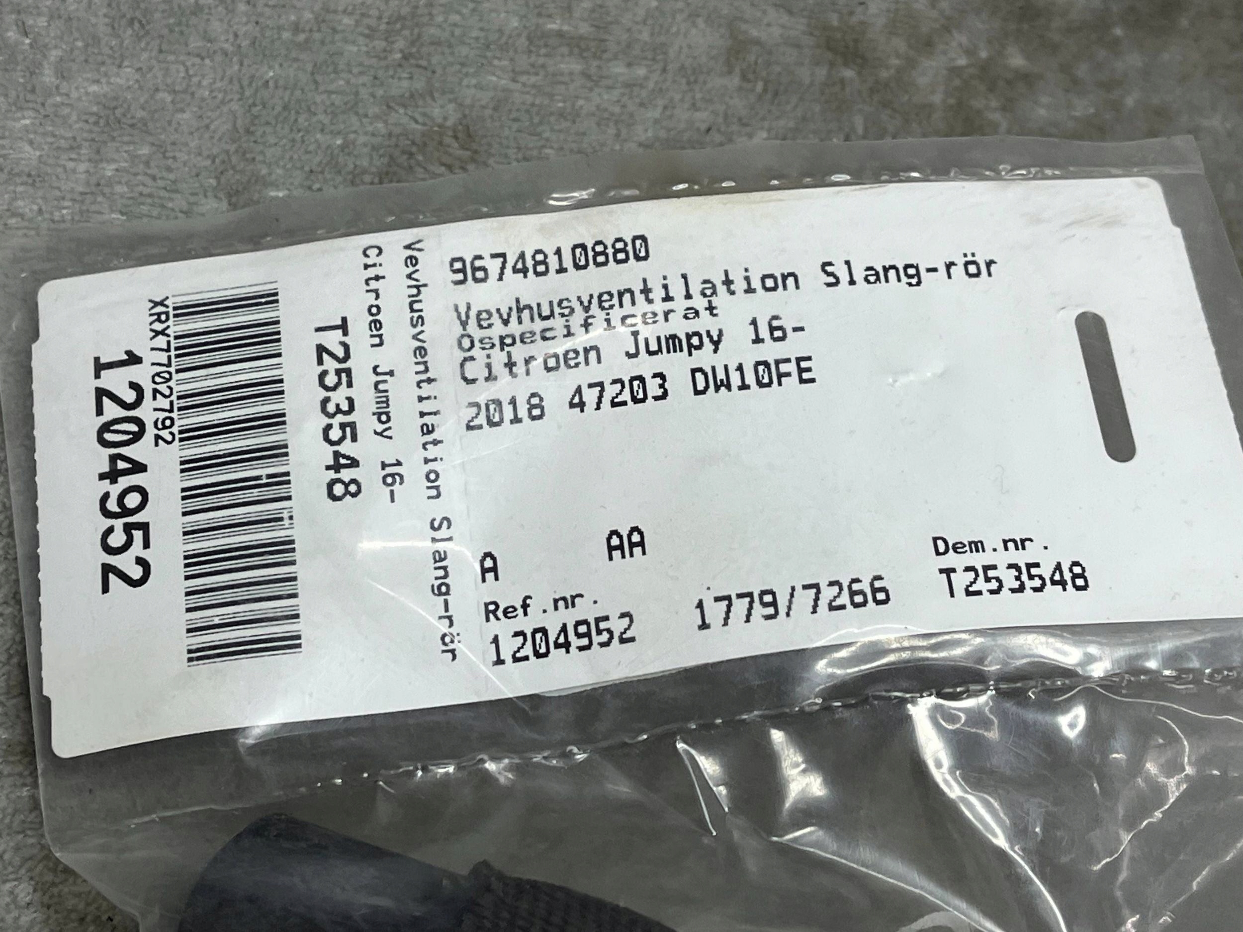 PEUGEOT BOXER EXPERT 2,2HDI BLU ODMA Sensor luft 9674810880 ORG !J