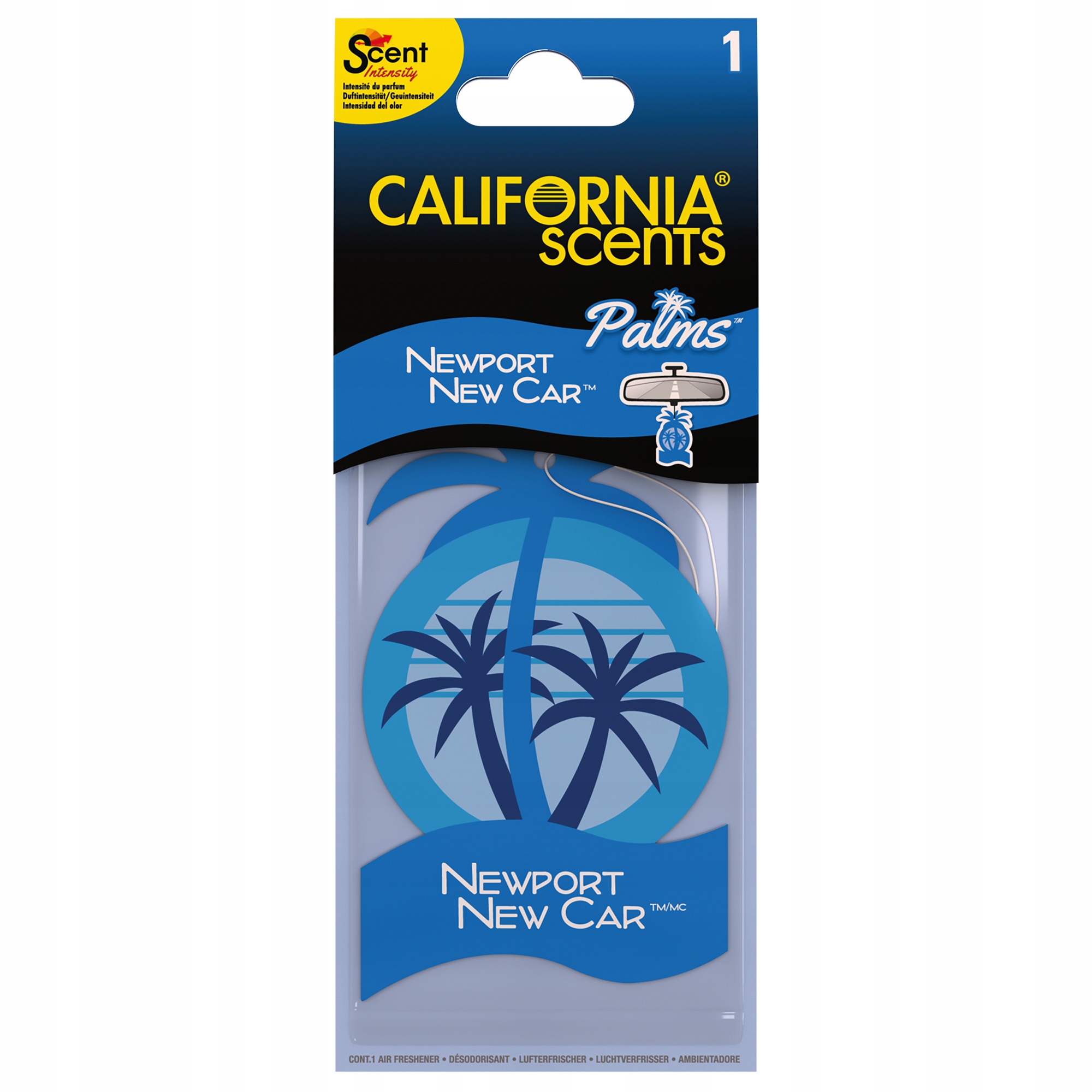 

California Car Scents Zapach Newport New Car
