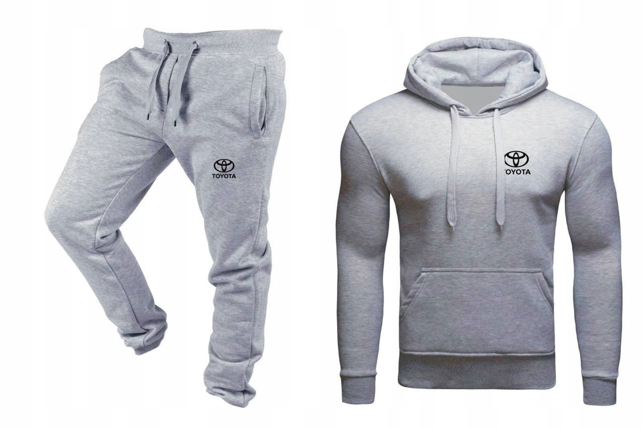 Tepláková Souprava Teplákovka Toyota Mikina A Kalhoty Šedá M