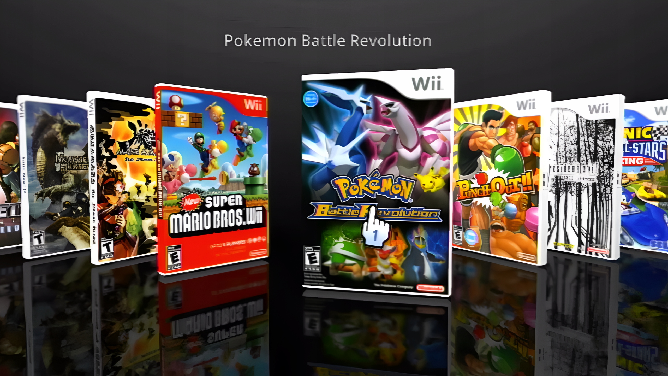 Nintendo Wii [MOD 2024] 128 GB, Ponad 40 gier! + Dwa zestawy padów!|Czarna Model WII RESORT PAK