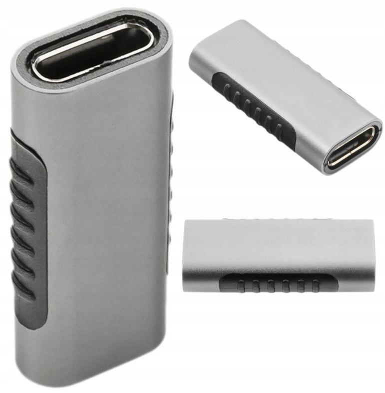 Adapter Łącznik Przedłużacz Kabla USB-C Gniazdo USB-C na Gniazdo USB-C