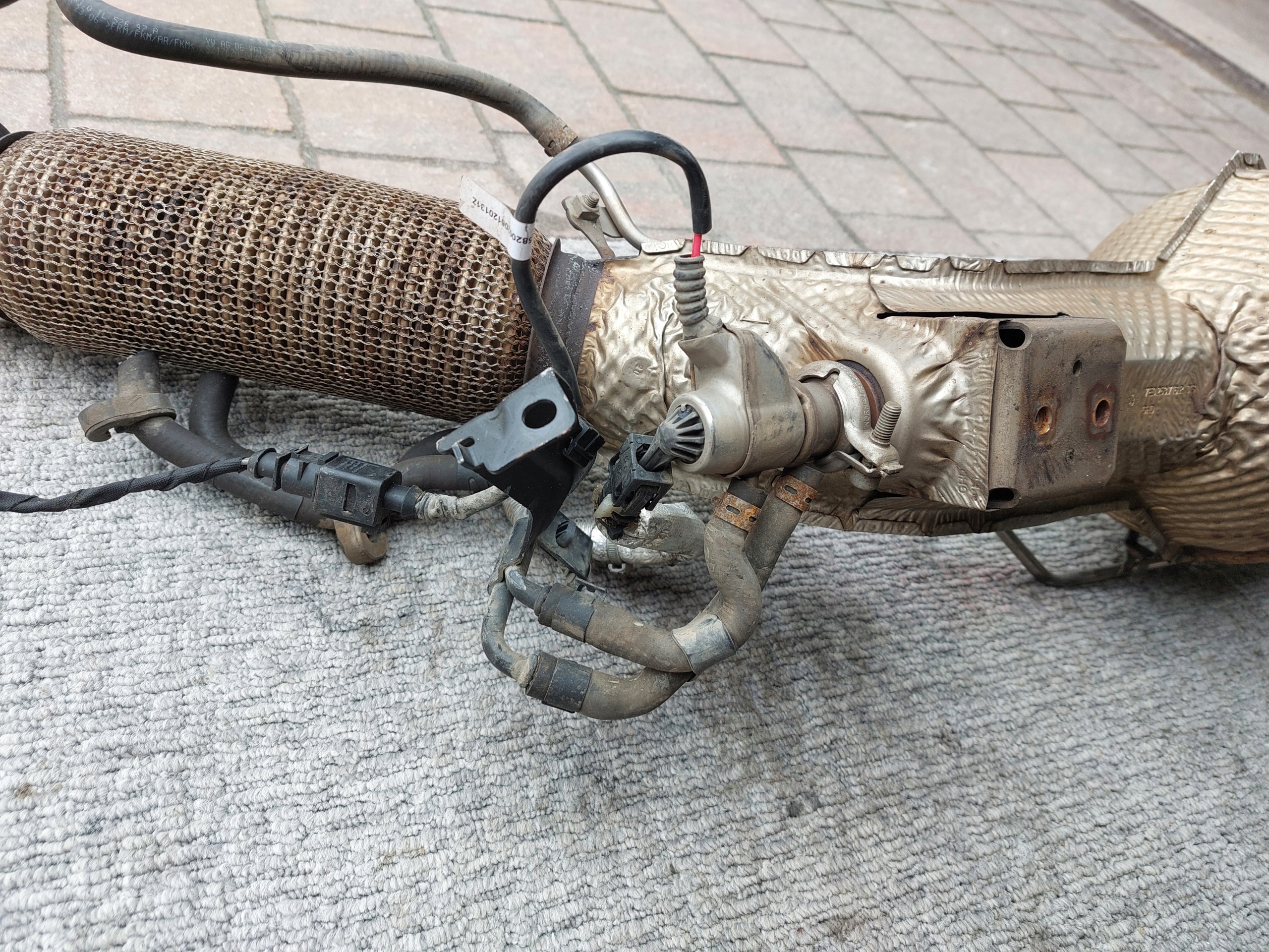 фильтр DPF катализатор vw T6 7E0131723R 7E0131700A