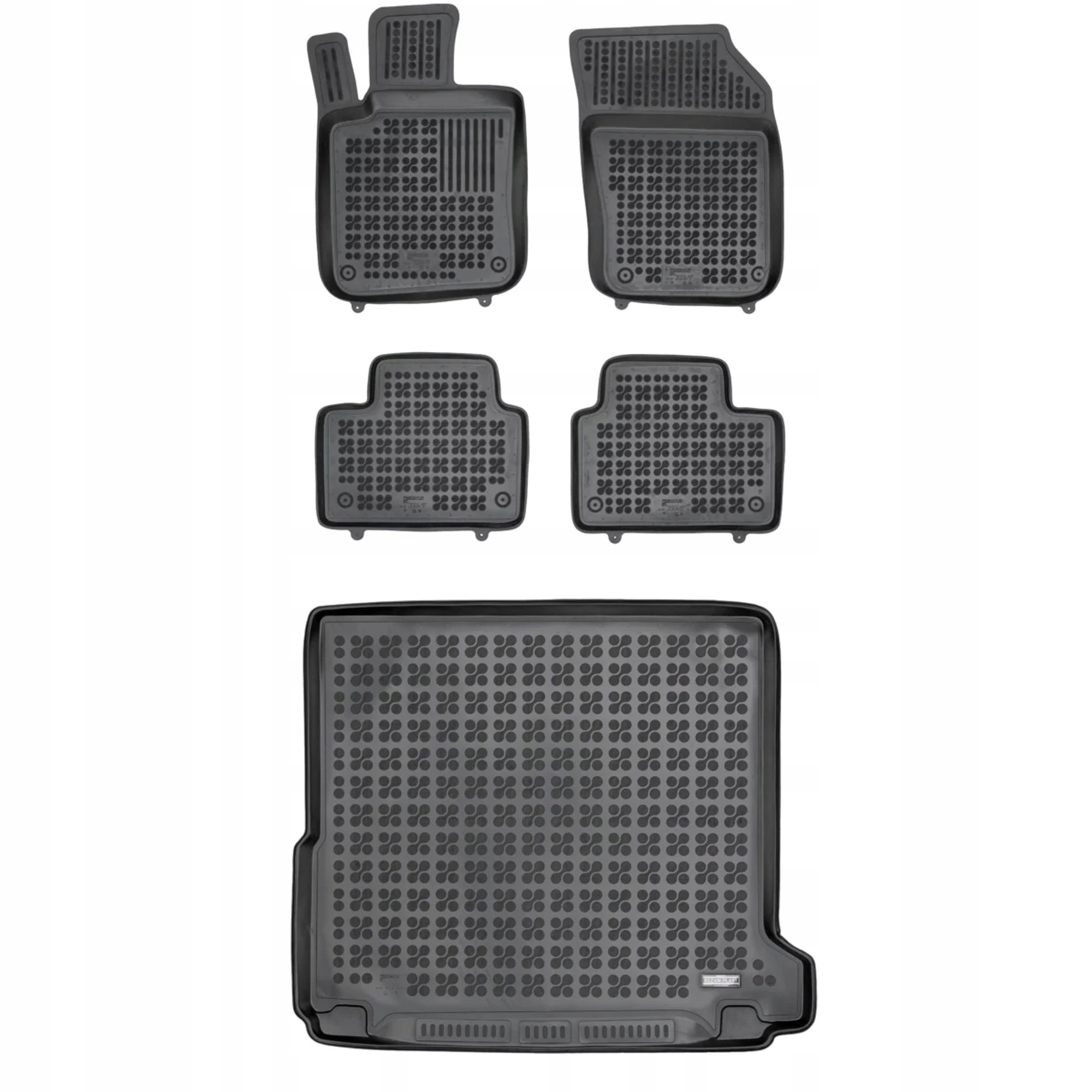 Gumová sada kobercov a rohoží Volvo V60 II od roku 2018