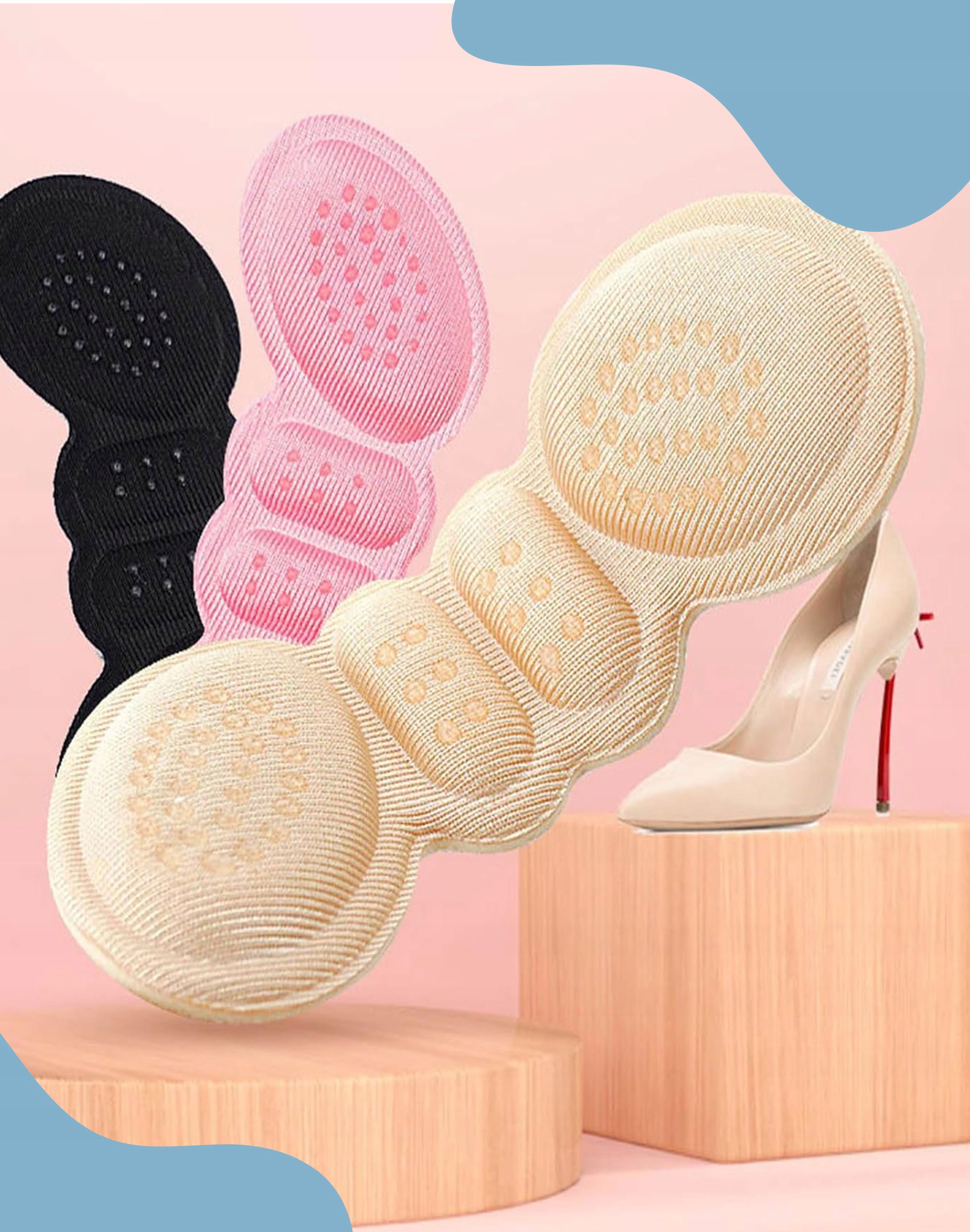 3X ZAPIĘTKI DO BUTÓW MIĘKKIE WKŁADKI PRZECIWKO OTARCIOM PIANKOWE ZESTAW Model Zapiętki beżowe