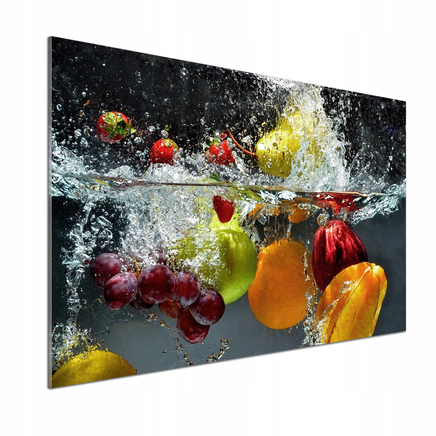 Panel do kuchyne Ovocie a zelenina 100 x 70 cm Lepidlo