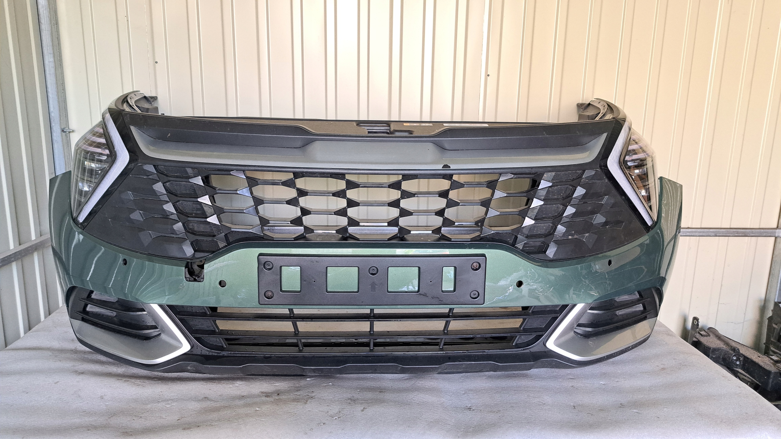 KIA SPORTAGE V ПОЛНАЯ ПЕРЕДНЯЯ ЧАСТЬ