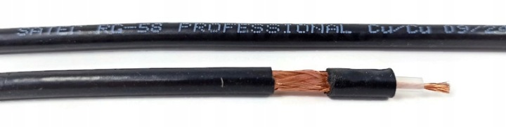 RG58 Satec RG-58 Profesionálny 100m Cu/cu
