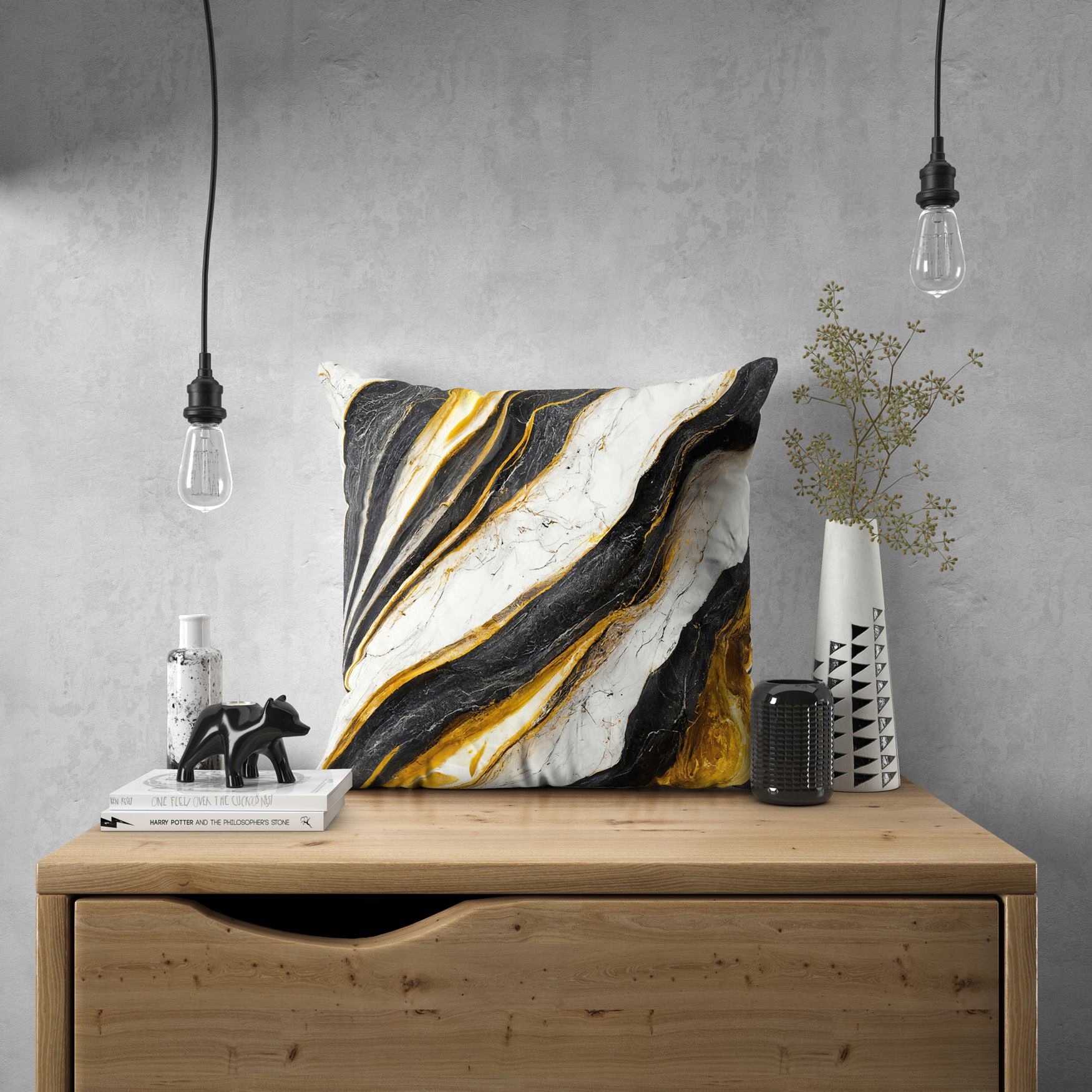 POSZEWKA NA PODUSZKĘ DEKORACYJNA 45x45 JASIEK 135 Szerokość produktu 45 cm