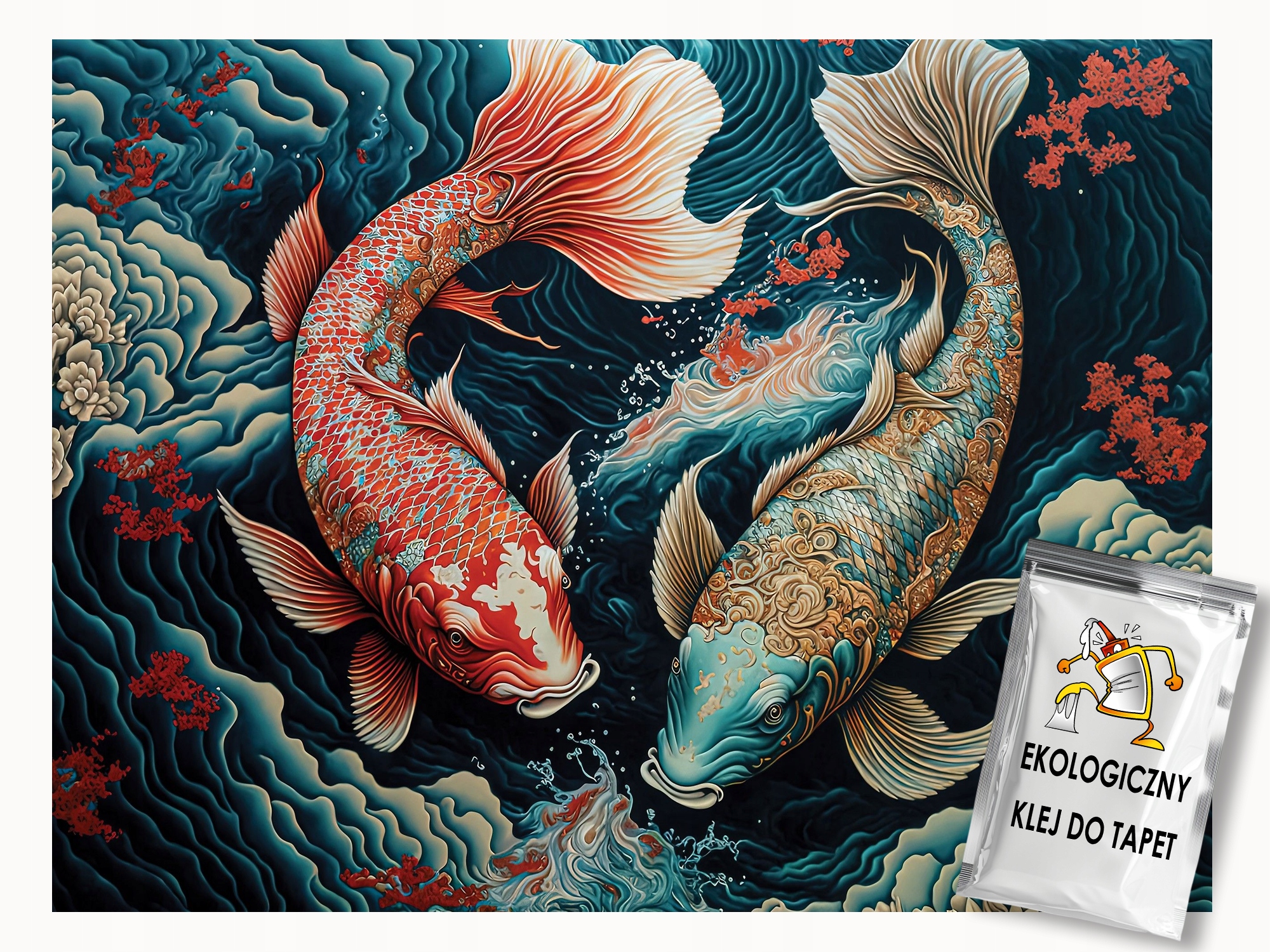 Fototapeta Flizelina Voda Asie Orient Ryby Kapry Koi Japonsko 400x280 lepidlo