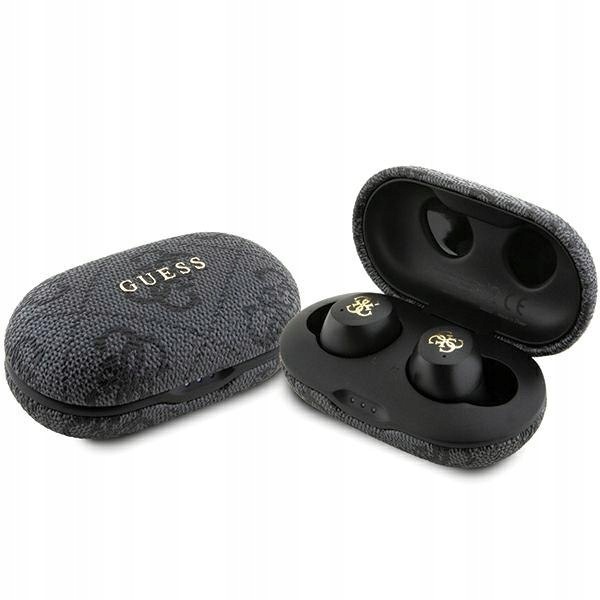 Guess Bluetooth sluchátka GUTWSP4EGK Tws dokovací stanice Enc černá/černá