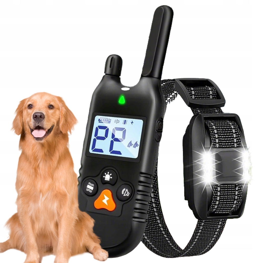 Levně Elektrický Protištěkací Obojek Pro Psa S Utišujícím Účinkem, Účinný, Voděodolný