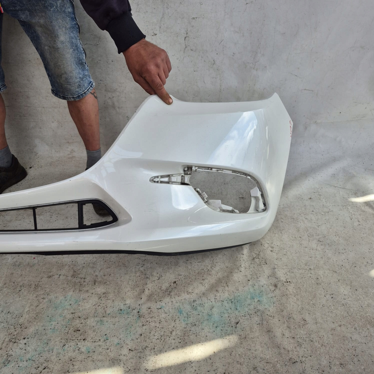 MAZDA 3 III LIFT 16-18 bumper front front