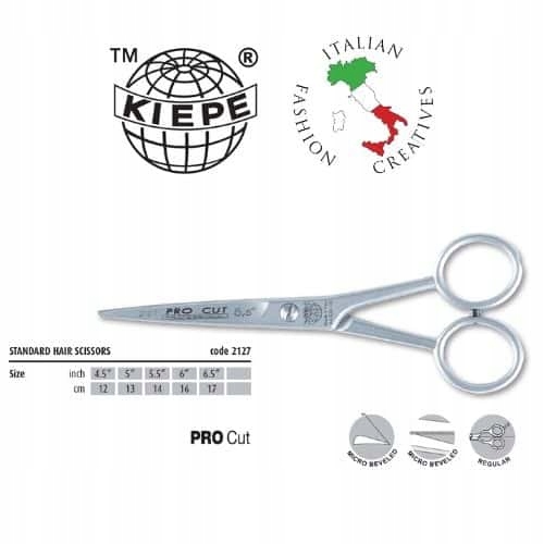 Kadeřnické nůžky 6" Kiepe Pro Cut