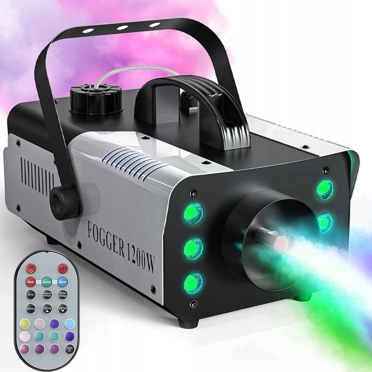 Výrobník Kouře, Mlha, Kouřový Stroj, Silný Rgb Led Efekt Dálkové Ovládání