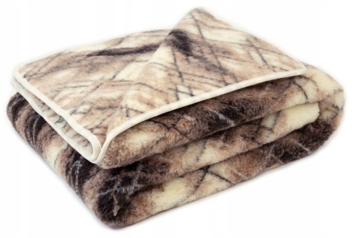 Vlněná deka Serpe 140X200 100% Merynos Kampol Originální licence Woolmark