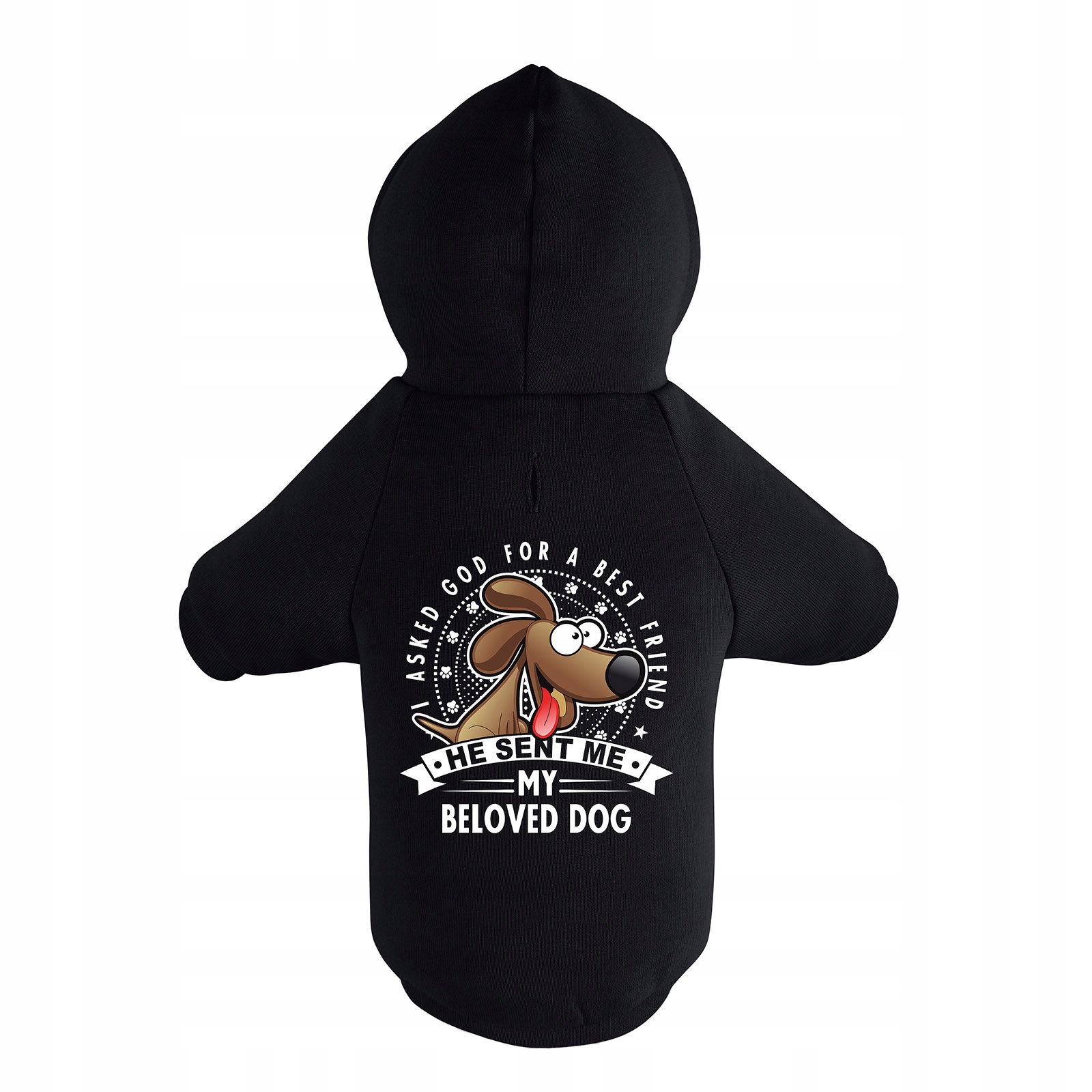 Levně Psí mikina Beloved Dog Black L