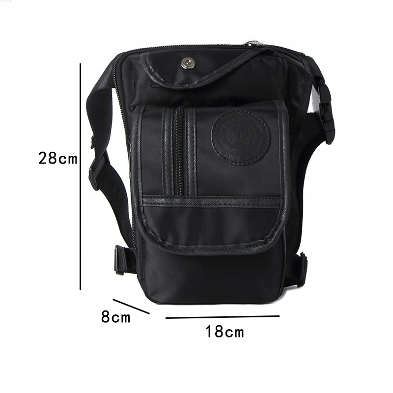 TORBA MOTOCYKLOWA SASZETKA NERKA NA BIODRO Czarny Producent inny