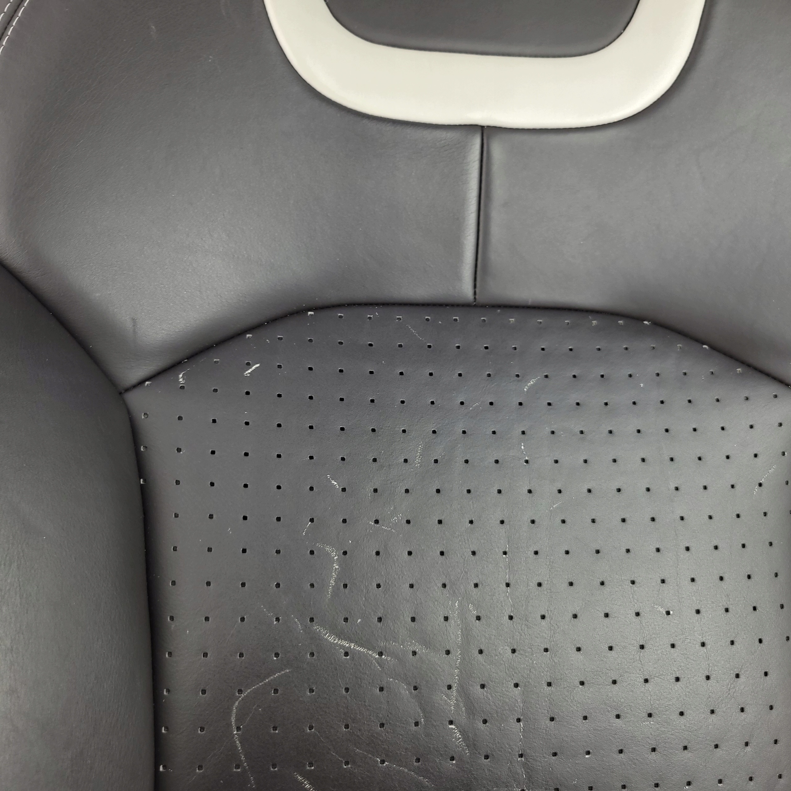 CITROEN C5 III X7 backrest seat leather right heated brown CIROLO