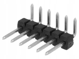 

listwa kołkowa 1x6 kątowa raster 2mm molex 10 szt.