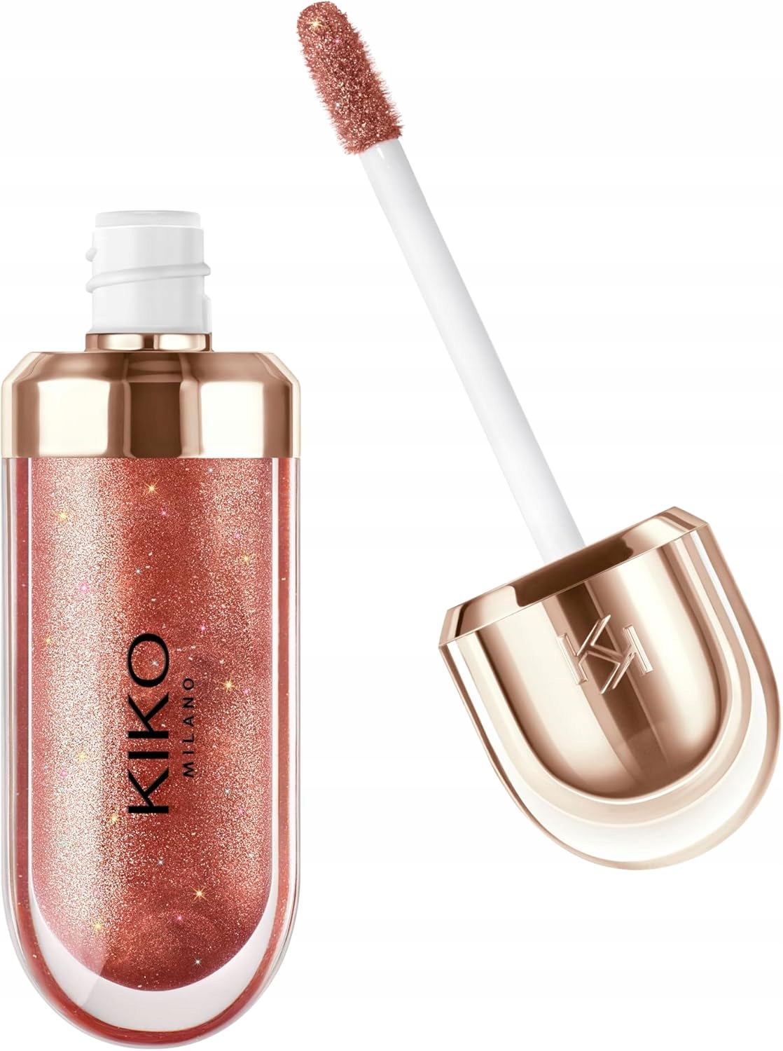 Kiko Milano 3D hydratační lesk Rosewood Limitovaný olej Marakui