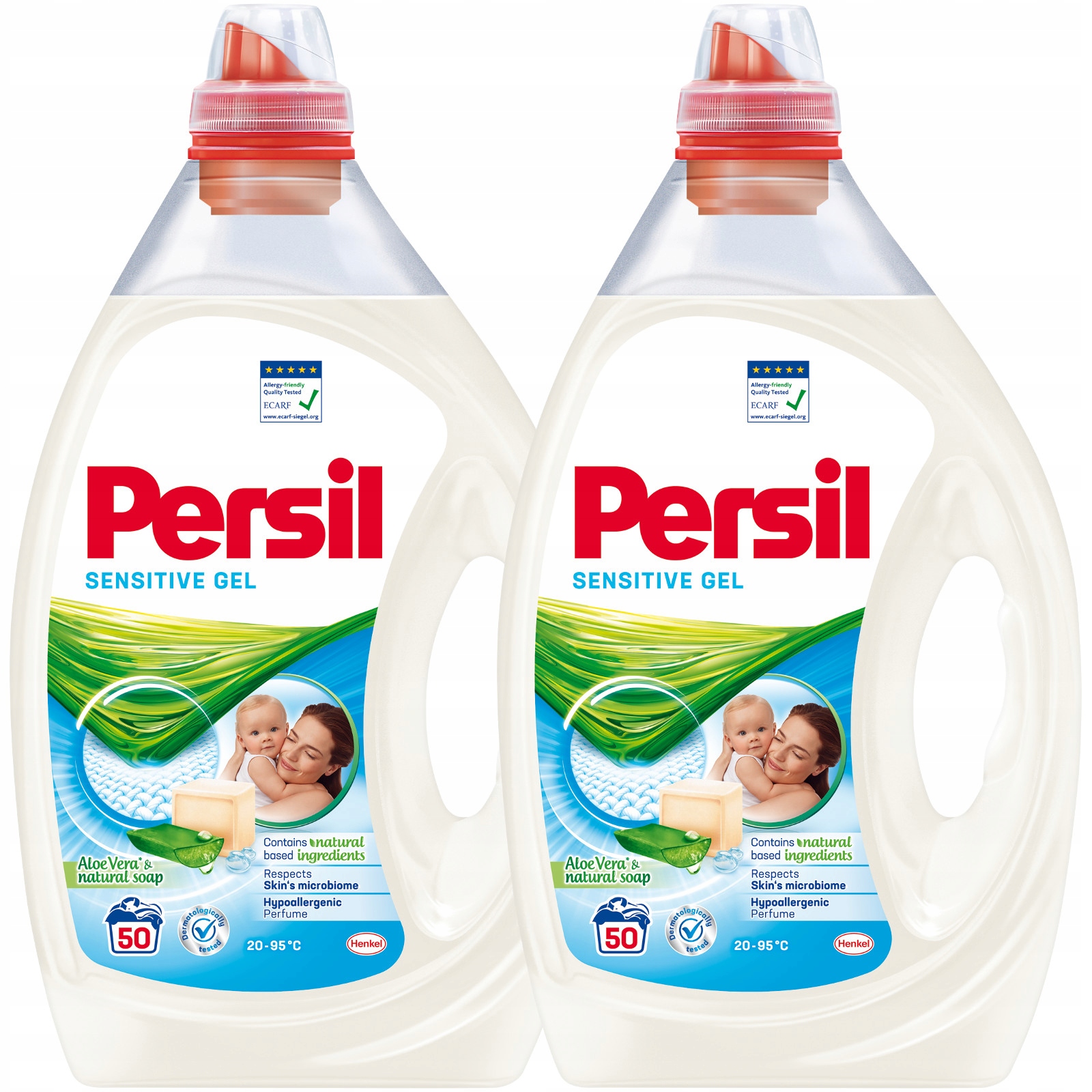 

Persil Sensitive Żel Prania Dzieci 100pr 2 x 2,5L