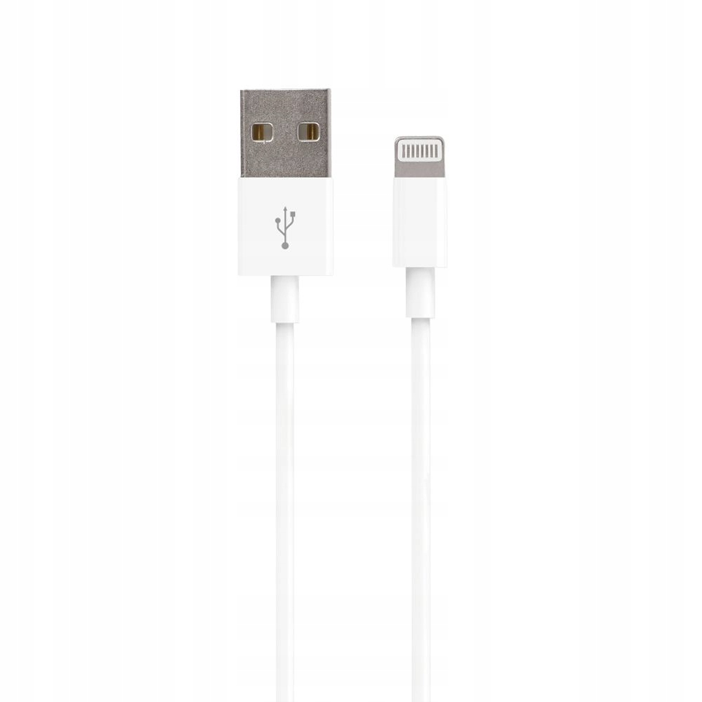 

Kabel Forever iPhone 8-PIN lightning biały 3 metry