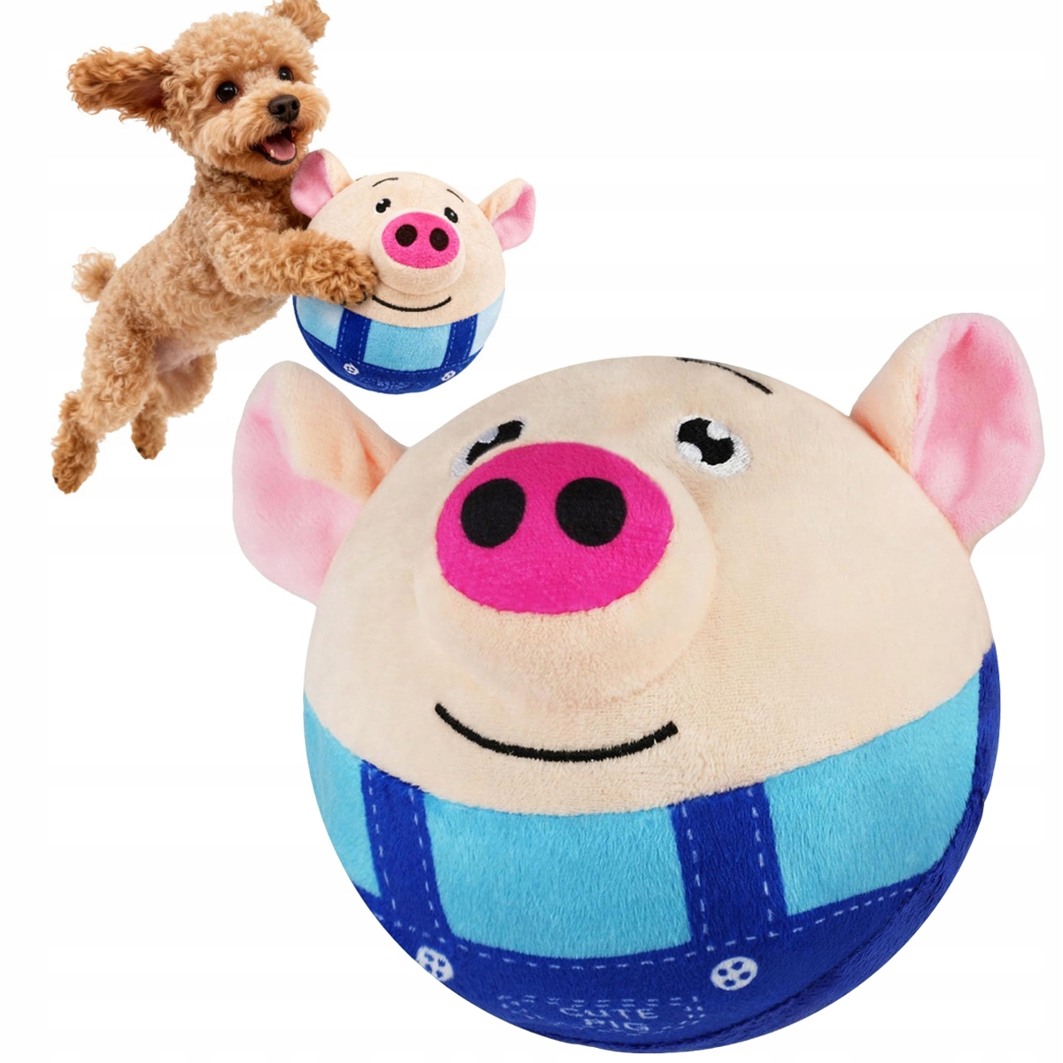 Interaktivní Hračka Pro Psy Pro Kočku Utíkající Míček Se Zvukem