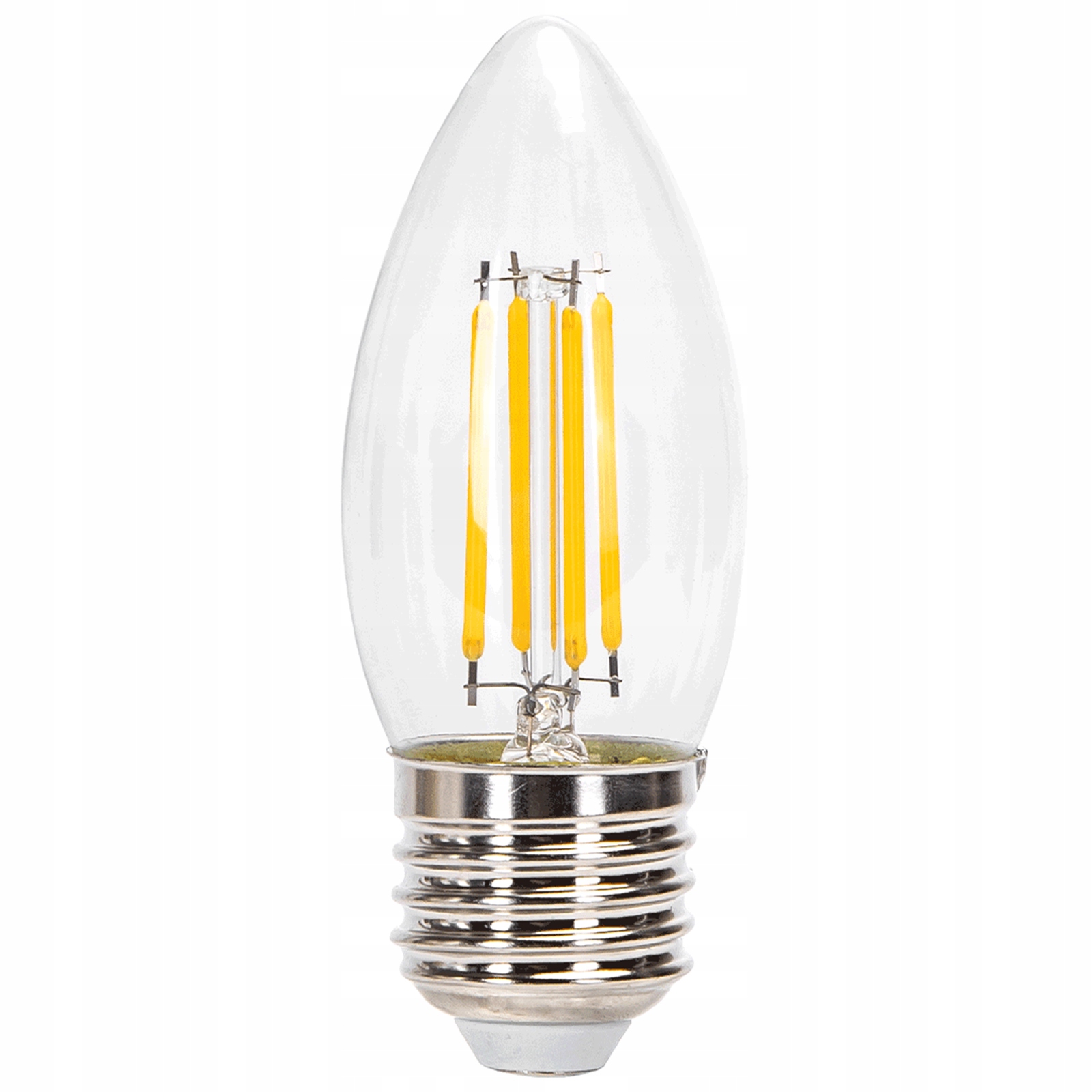 Żarówka LED Filament Clear Świeczka E27 6W 6500K