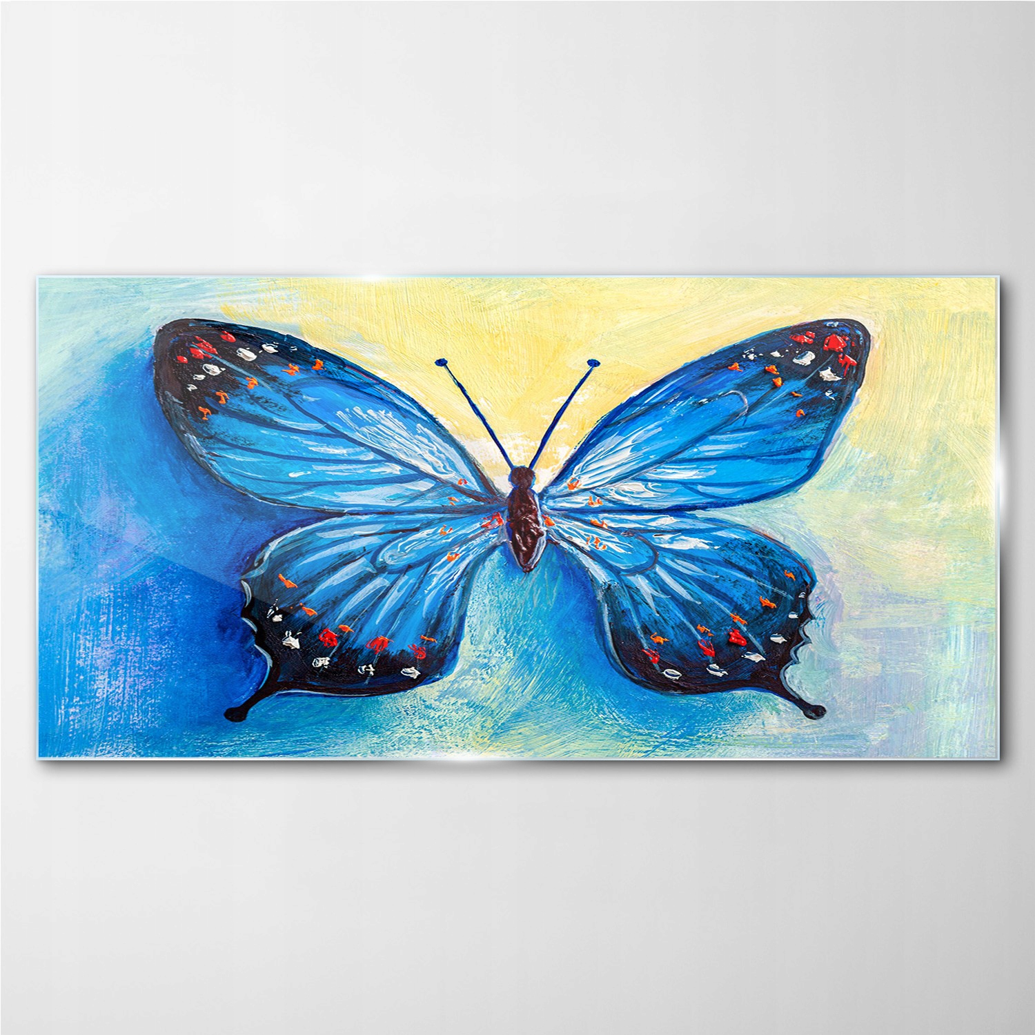 

Obraz na ścianę szklany Owad robak motyl 140x70 cm
