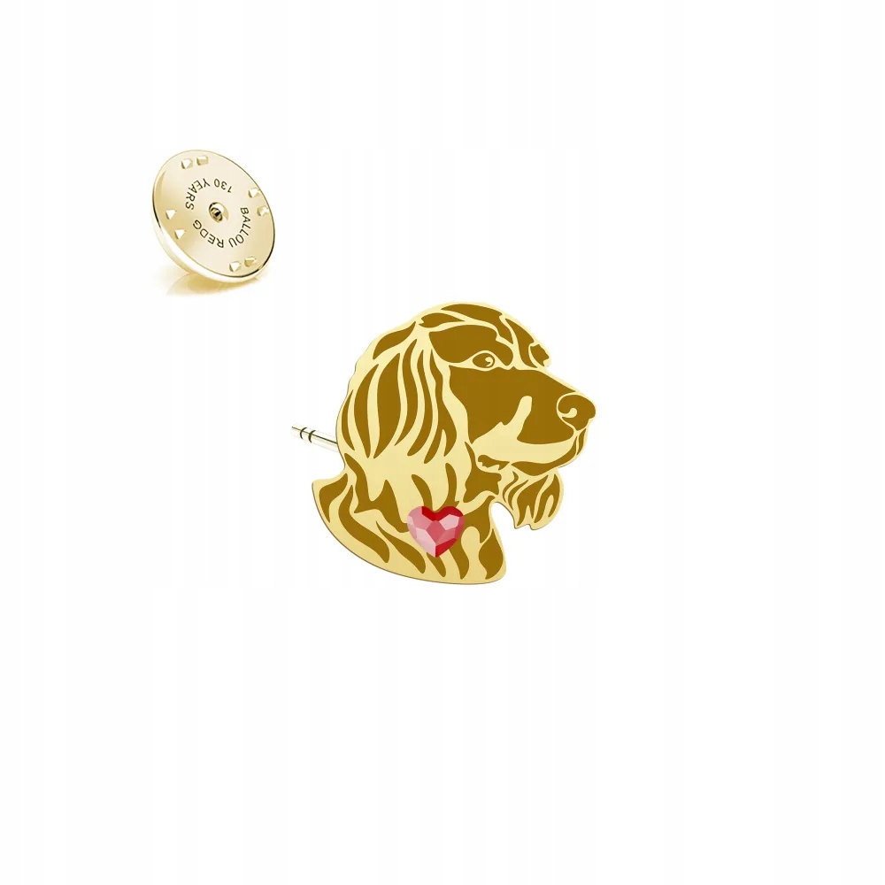 Odznak s pejskem Německý 925 Pin Šperky Dedikace Bonus