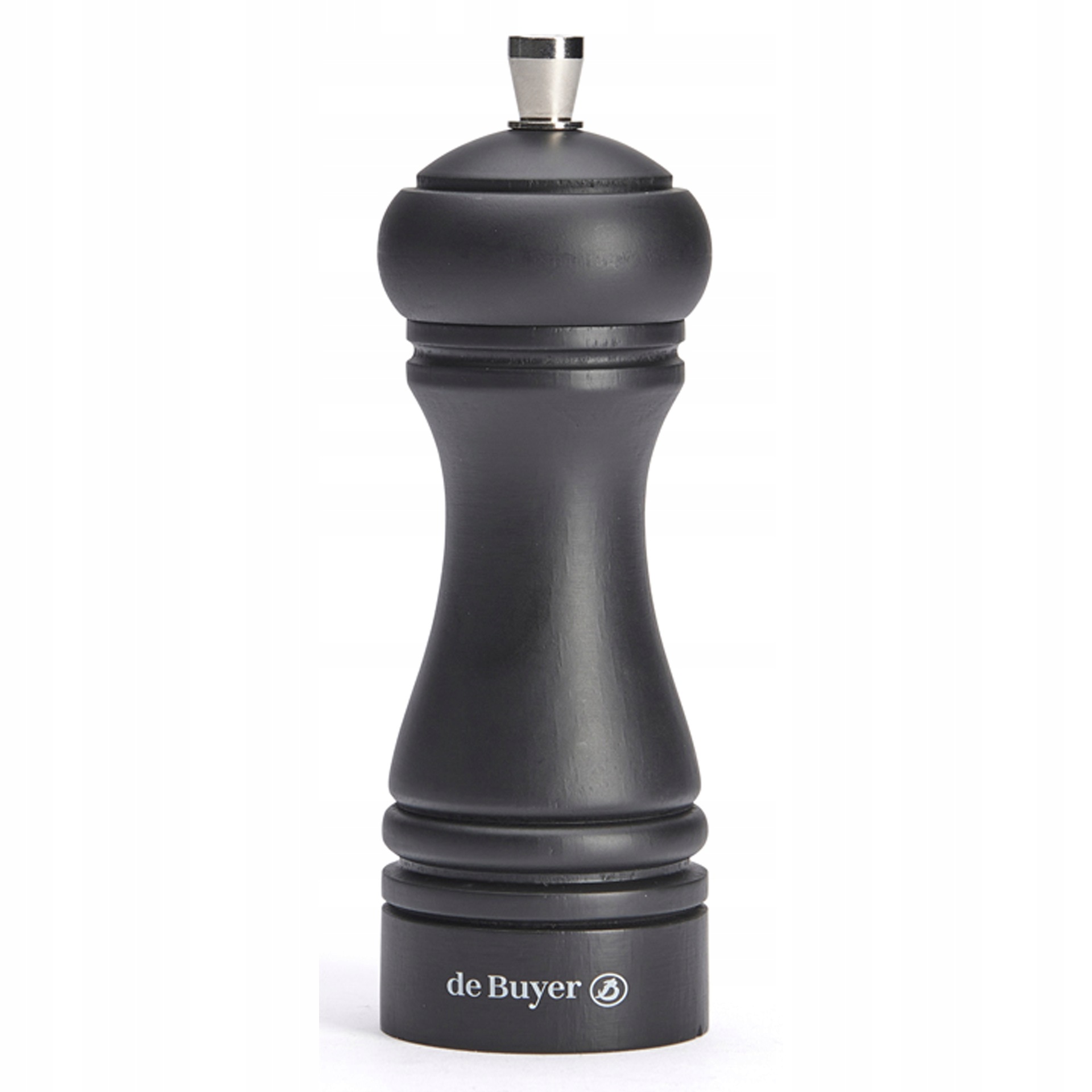 Mlýnek na pepř 14 cm černý matný Java De Buyer