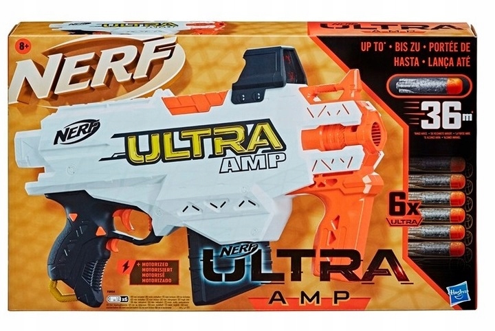 

Hasbro Nerf Ultra Wyrzutnia Amp+ Strzałki F0954