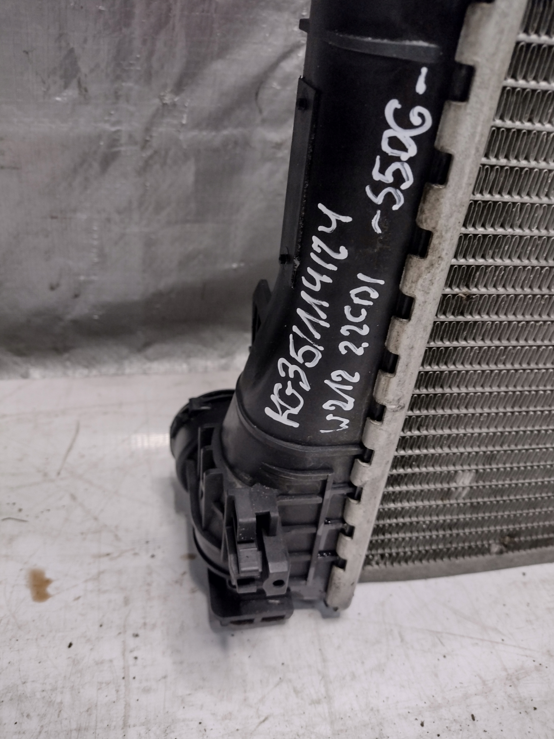 water cooler Mercedes W212 2,2CDI automat