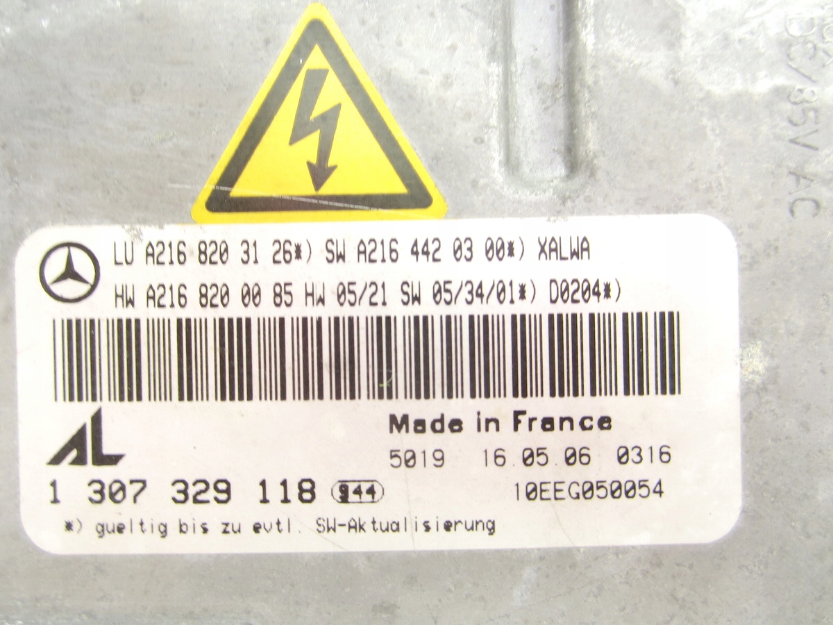 control unit xenon Mercedes W221