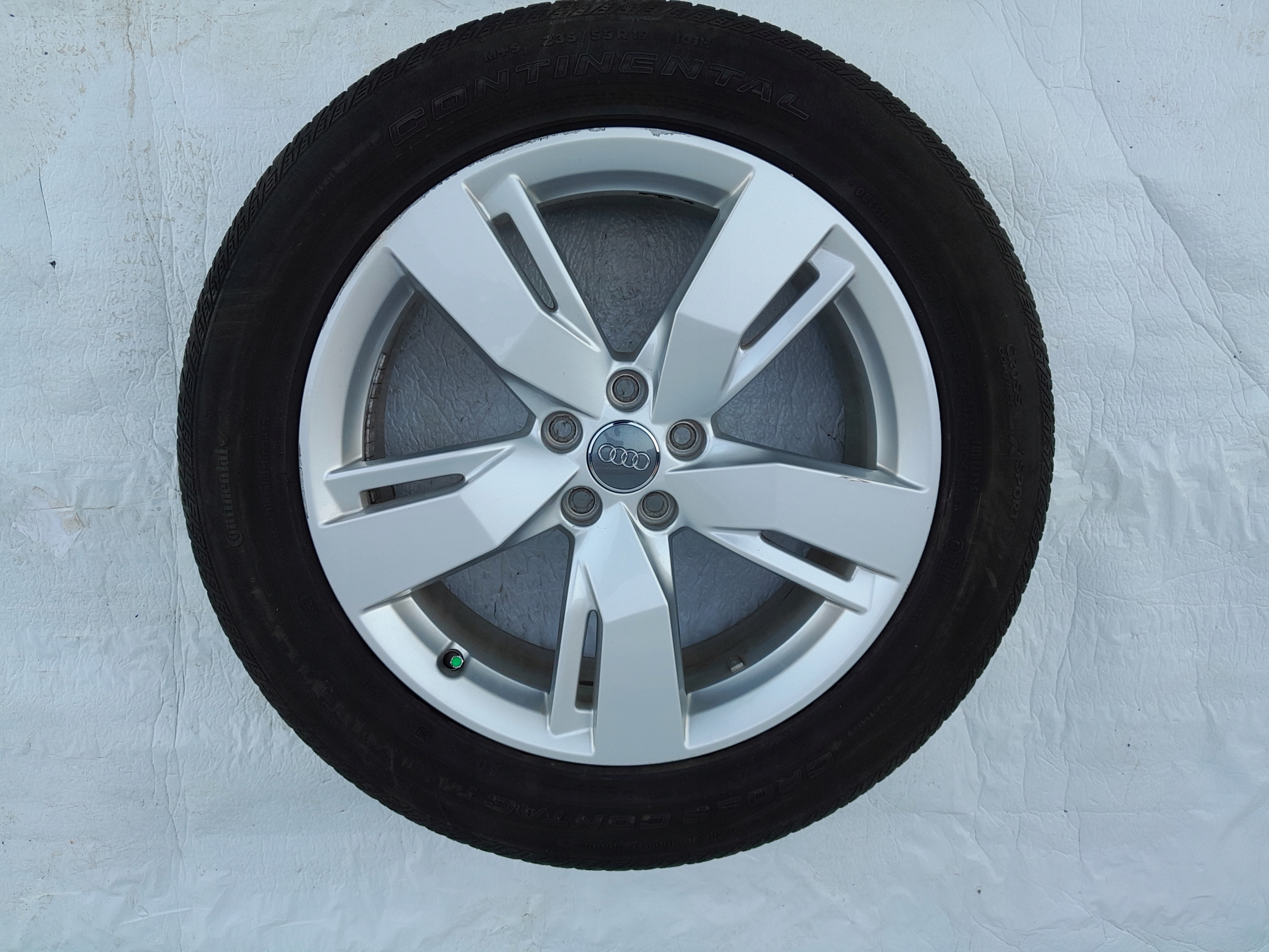 AUDI Q5 II 80A wheels discs aluminium 19" tyres KOMPLET 80A601025D