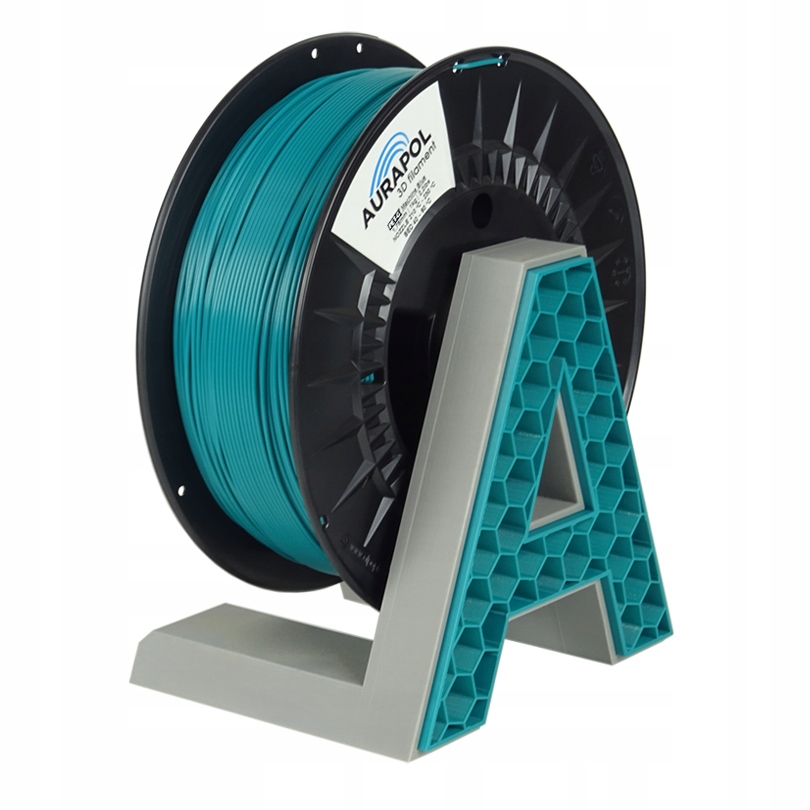 Filament AuraPol Pla HT110 Machine Modra Niebieski 1,75 mm 1 kg