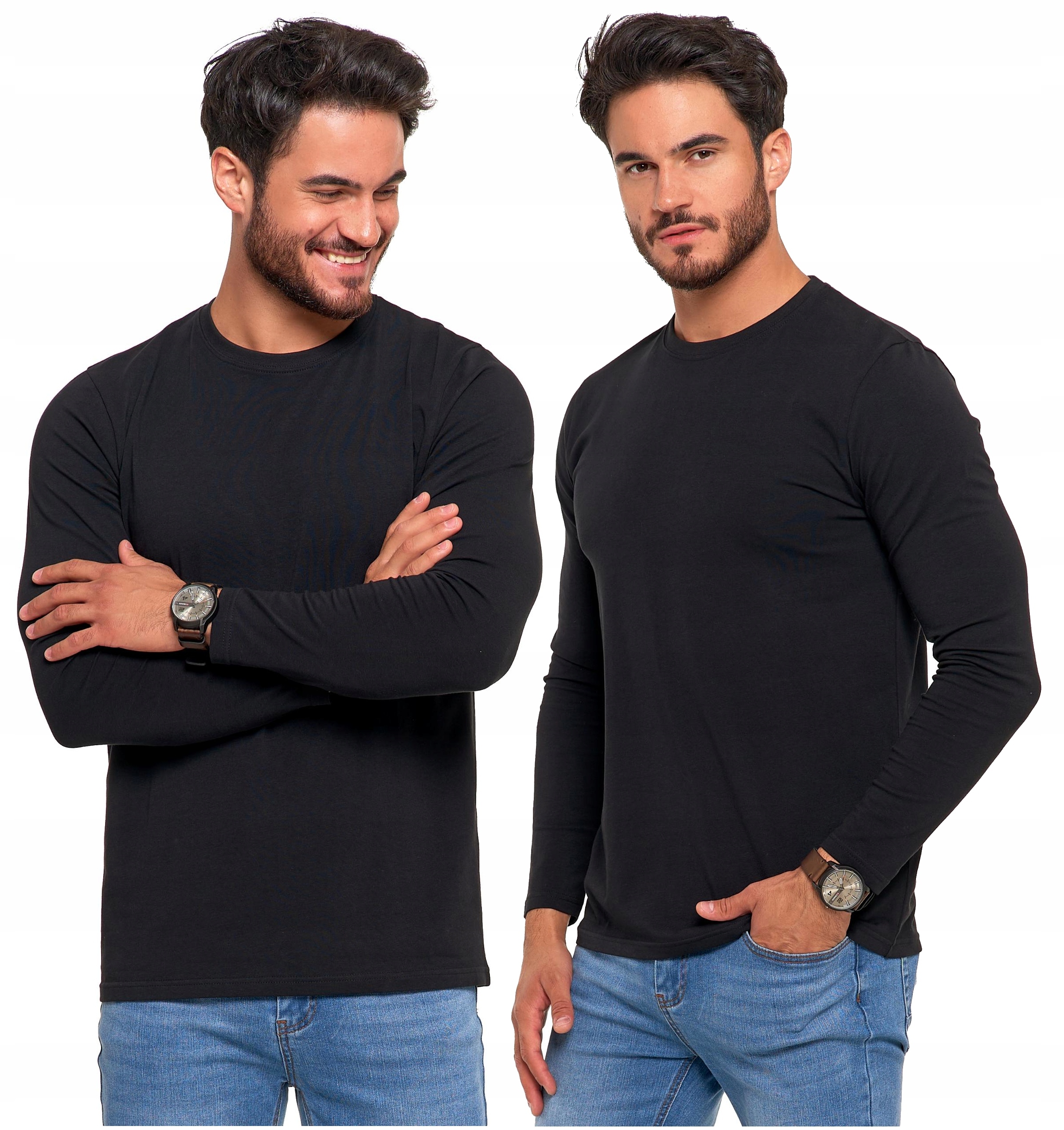 Longsleeve Koszulka Męska na długi rękaw MORAJ XXL