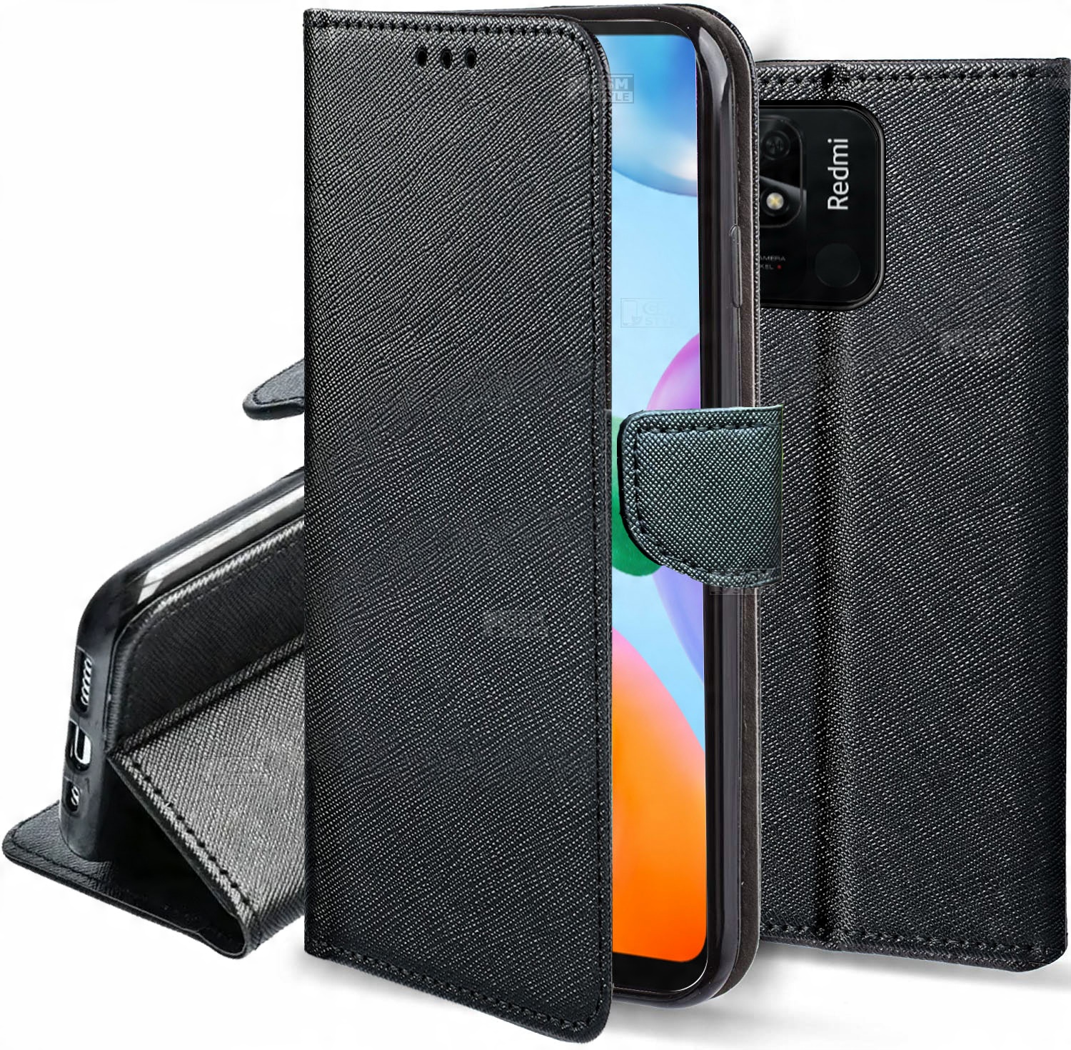 

Etui Magnes Fancy +szkło do Xiaomi Redmi 10C