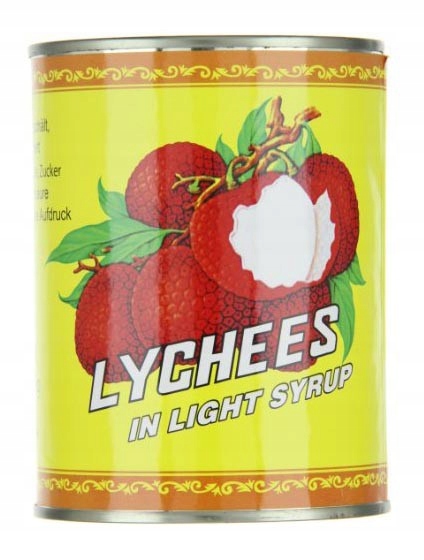 

Owoce liczi (lychee) w syropie całe, obrane 540 g