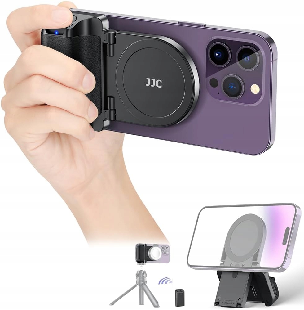 Magnetyczny uchwyt Jjc z pilotem Bluetooth Magsafe kompatybilny z iPhone An