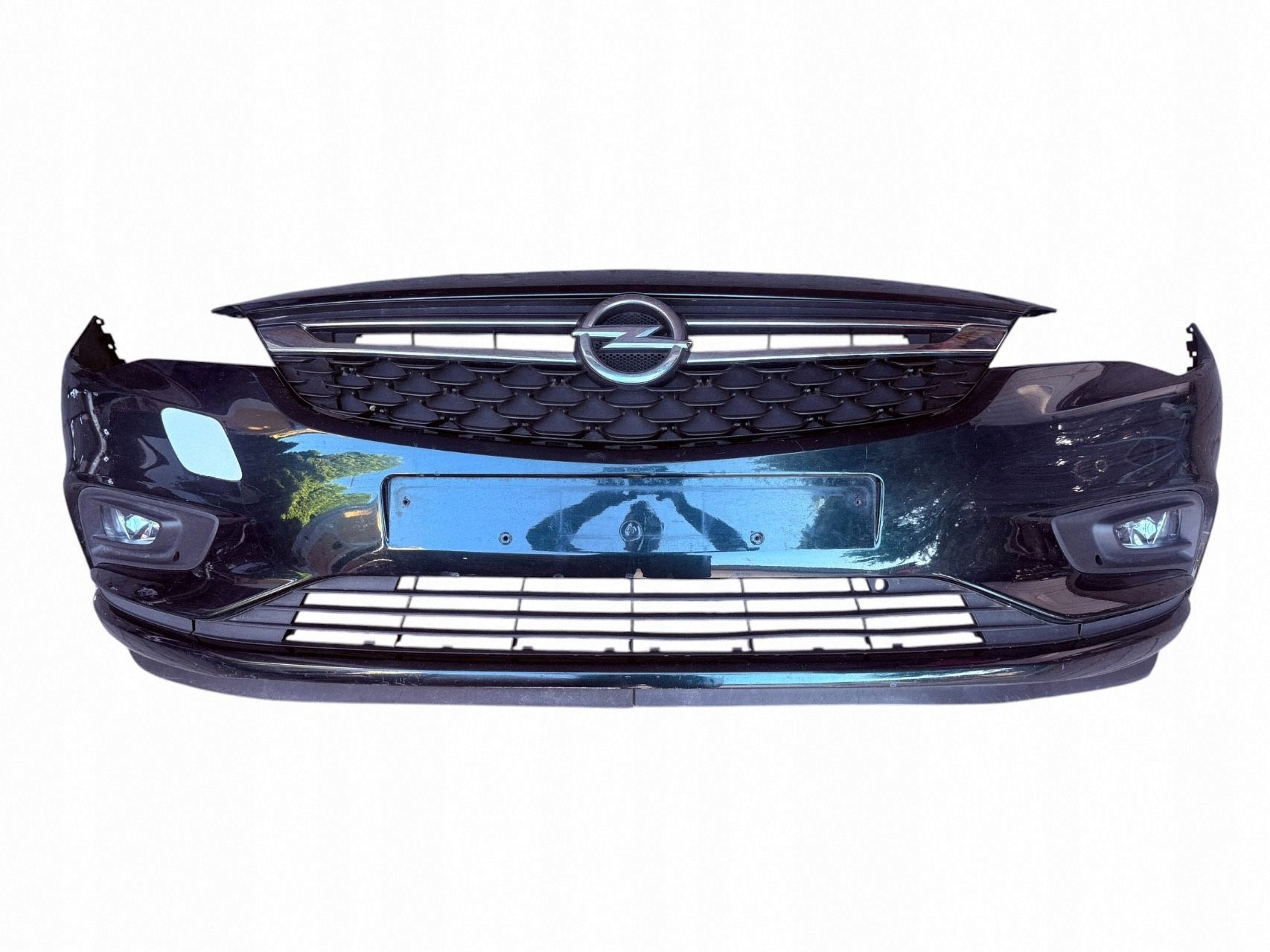 front bumper front complete grill fog light before lift Opel Astra K V