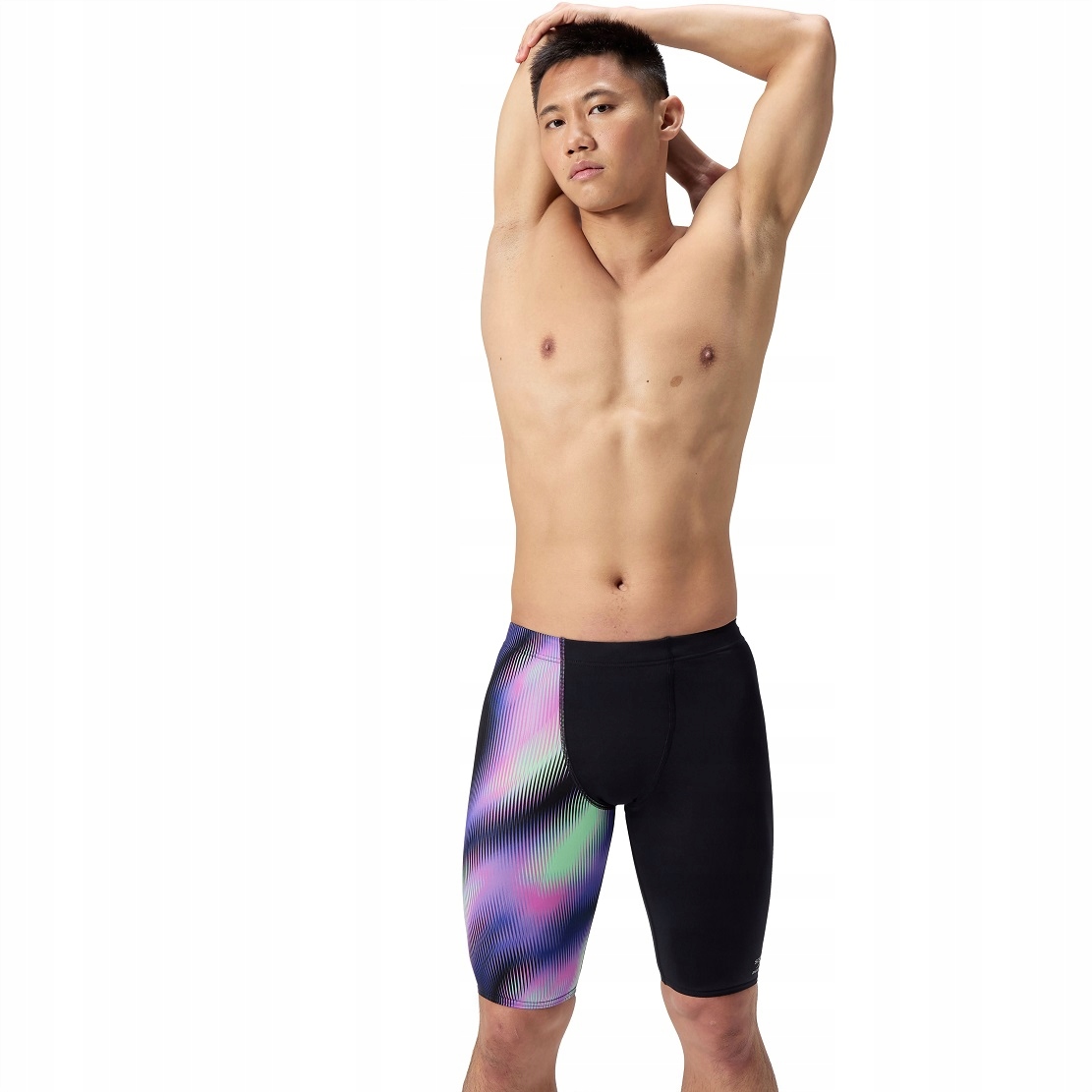 Pánské plavecké kraťasy Speedo One Leg Printed Jammer, velikost D3
