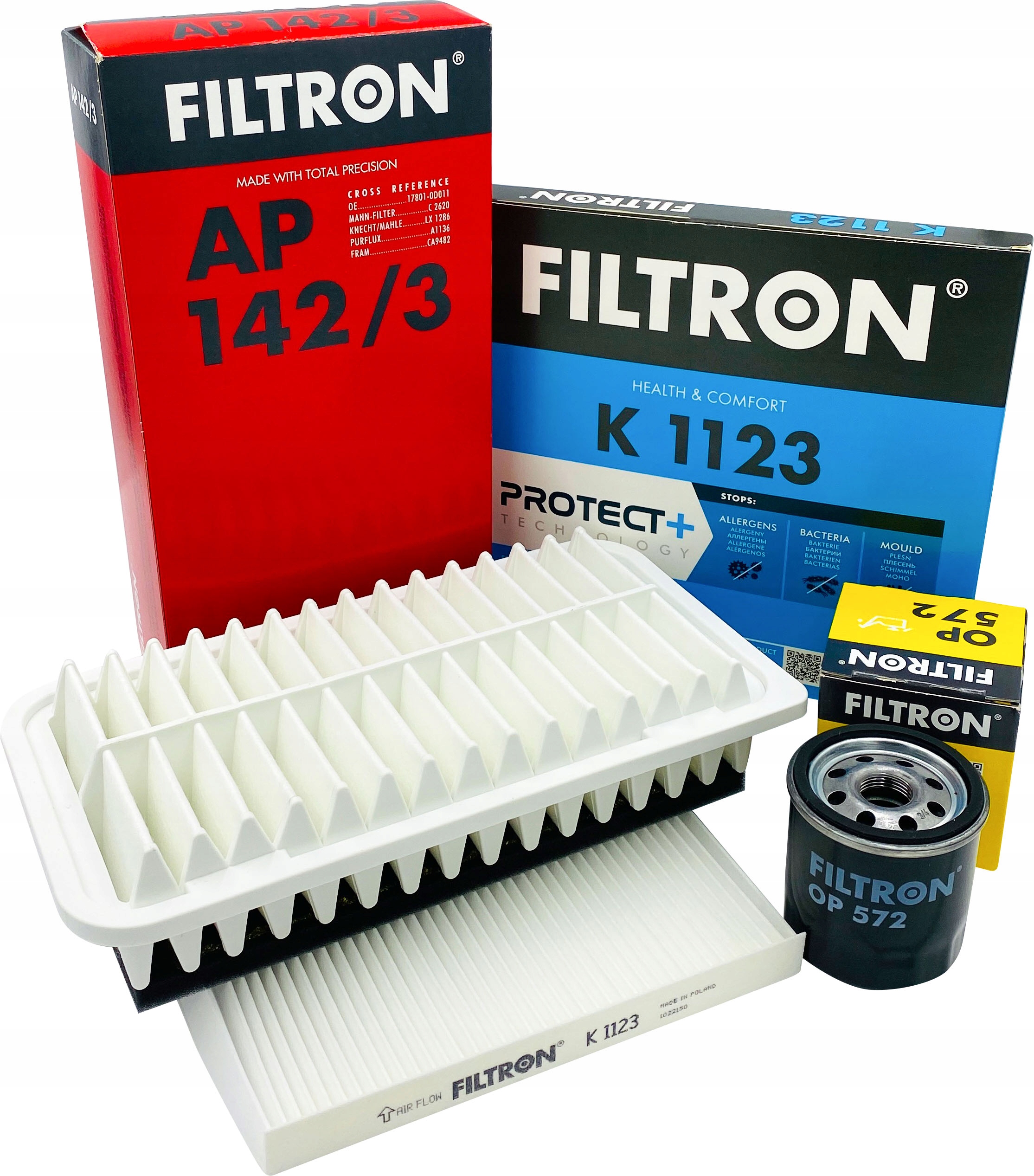 

Filtron Zestaw Filtrów Toyota Corolla E12 1.4 1.6