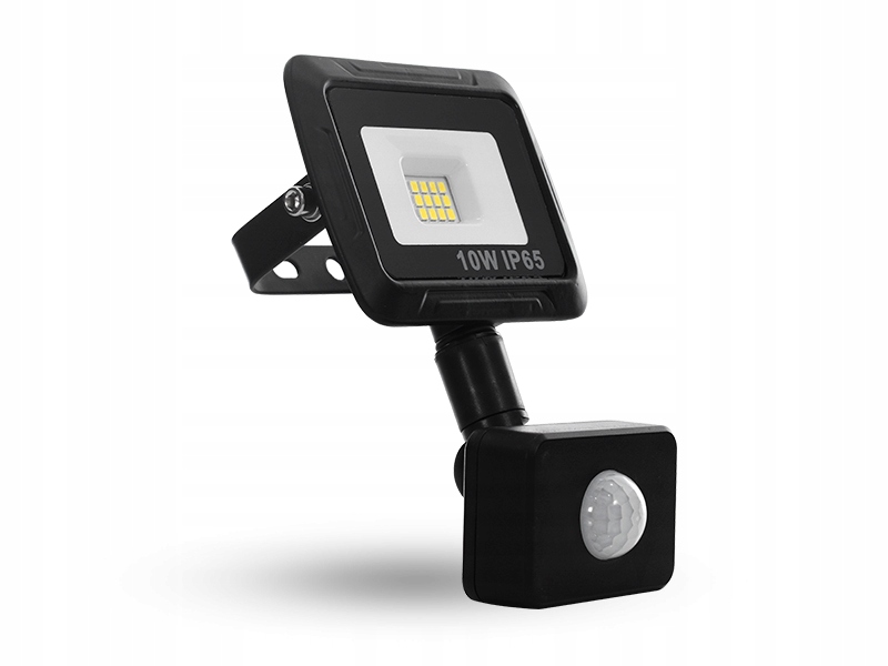 

Naświetlacz Lampa Led Z Czujką Ruchu Zmierzchu 10W